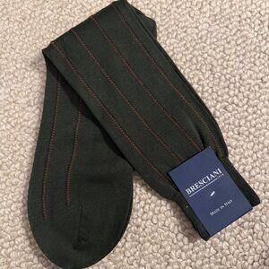 Bresciani Luxury Designer Lightweight Dress Socks